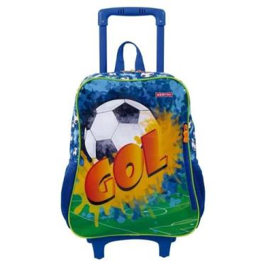Imagem de Mochila Rodinhas Futebol Gol Grande Sestini Original