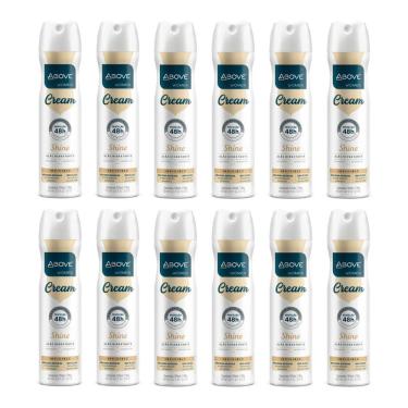 Imagem de Desodorante Aero Above 150Ml Women Cream Shine - Kit 12Un