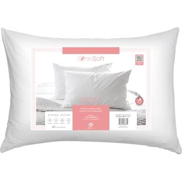 Imagem de Travesseiro Antialérgico 50x70Cm Suporte Baixo GranSoft