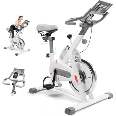 Imagem de Bicicleta Bike Spinning Ergométrica Luxo, LCD, 7 Níveis de Resistência