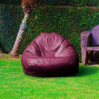 Imagem de Puff Fofão 110cmx75cm Corino Quick Brasil Vinho