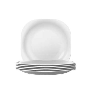 Imagem de Jogo 6 Pratos Opaline Plaza Sobremesa 19 cm - 534641 Nadir Figueiredo