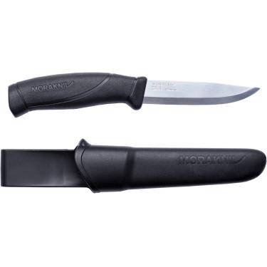 Imagem de Faca de lâmina fixa Morakniv Companion Sandvik, com bainha, preto/laranja