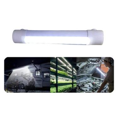 Imagem de Luminária De Barra Portátil e Fixa C/ Alça De Punho E Instalação De Ím