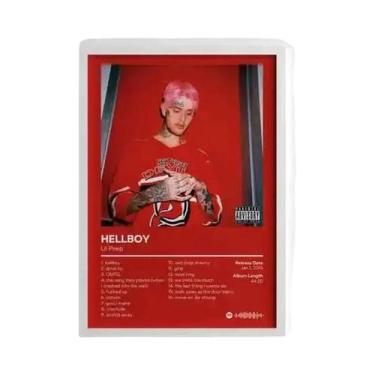 Imagem de Conjunto De Pôsteres De Hip Hop Lil Peep Hellboy Crybaby Live Forever 