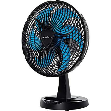 Imagem de Ventilador Cadence New Windy, 110V, Preto e Azul, VTR560