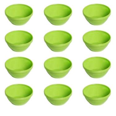 Imagem de Conjunto De Sopeira Cheff Vemplast P 250Ml 12 Peças Verde