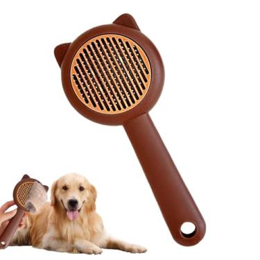 Imagem de Escova de queda de gato, escova de pelo de gato, suprimentos para cuidados com cães | Suprimentos para animais de estimação, suprimentos de limpeza de massagem, removedor de pelos e pente para cabelos