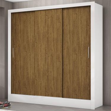 Imagem de Guarda Roupa Casal Dubai 3 Portas de Correr e 3 Gavetas Carioca Móveis