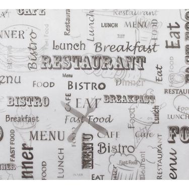 Imagem de Papel Parafinado Para Embalar Hamburguer 38X40Cm 250 Folhas