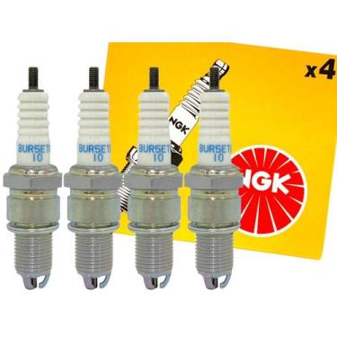 Imagem de Jogo de Velas Gol Mi 1.0 8v AT 1997 a 2001 Gol Special 2000 a 2005 NGK