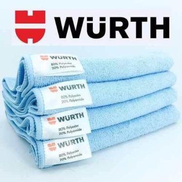 Imagem de Limpeza Automotiva Toalha Pano Microfibra Original  40 X 40 Wurth