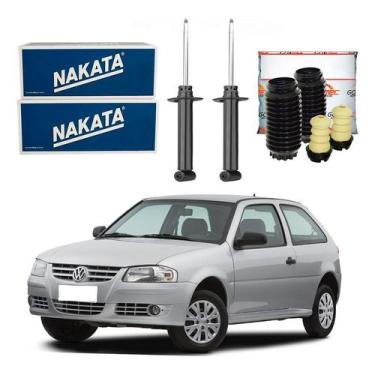 Imagem de Kit Amortecedor Traseiro Gol G4 1.0 1.6 1.8 2006 A 2008 - Nakata