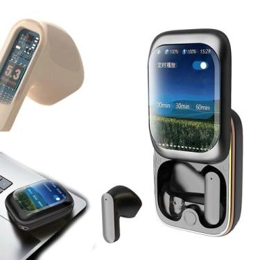 Imagem de Fones de ouvido Bluetooth, tela de toque inteligente, sem fio, Bluetoo