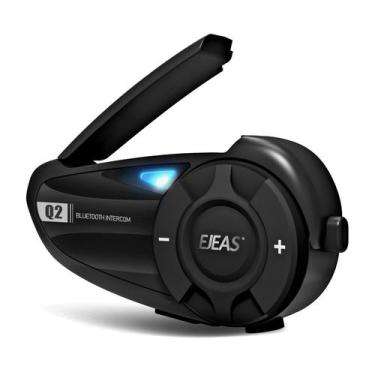 Imagem de Capacete de motocicleta Bluetooth Intercom Headset EJEAS Q2