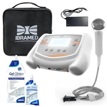 Imagem de Kit Completo Sonopulse Portátil de Ultrassom Terapêutico 1 e 3 MHz – com Gel 1kg, Bolsa de Transporte | Reabilitação e Estética