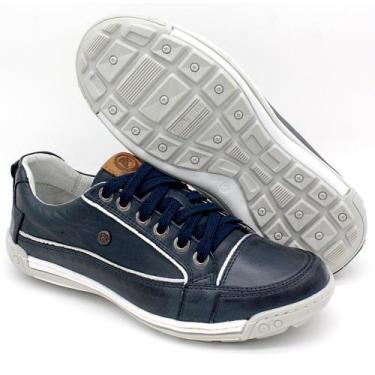 Imagem de Sapatos Casual Porshe Amura 114/03 Azul - Bmbrasil