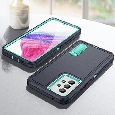 Imagem de Capa de proteção resistente de três camadas para Samsung Galaxy A53 A 53 5G S22 Ultra S 22 Plus S22ultra capa traseira anti-queda, azul marinho, para Galaxy S22 Plus