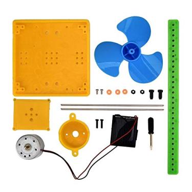 Imagem de Diydeg Gerador Solar, Mini Gerador de Energia Solar, Ventilador Gerador Solar, Plástico para Crianças
