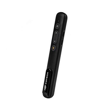 Imagem de C3Tech Apresentador sem fio AP-600 Laser pointer Preto Bateria recarregavel - Compativel com Windows MACos e Linux