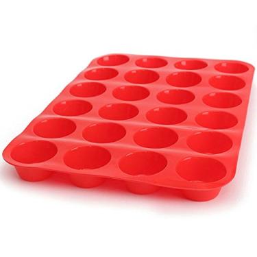 Imagem de 24 Cavidades Mini Muffin Silicone Sabonete Cookies Cupcake Assadeira Forma Forma de Bolo Dia dos Namorados, Dia de São Patrício, Páscoa, Ramadã Onsale