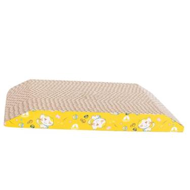 Imagem de IEUDNS Decoração de Casa de Papelão para Arranhador de Gato para Cama de Brinquedo Interativo para Gatos Internos