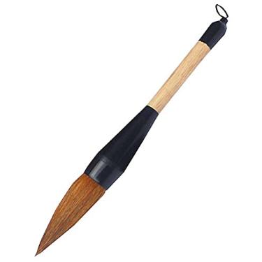 Imagem de 1 pincel de caligrafia chinesa para escrever aquarela/Kanji/Sumi (cabelo lobo)