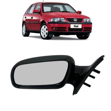 Imagem de Par Retrovisor Fixo Gol Parati Saveiro G3 G4 1999 Até 2008