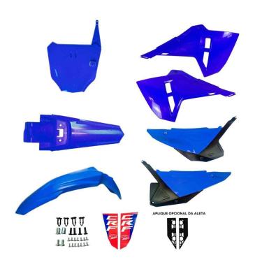 Imagem de Kit Plástico Amx F25 Crf 230 C/ Number Plate Trilha Motocross