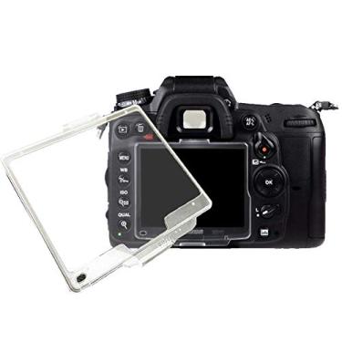 Imagem de Capa protetora de tela compatível com câmera Nikon D700 (BM-9), protetor de tela antiarranhões ABS transparente FANZR (pacote com 2)