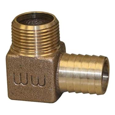 Imagem de Cotovelo de bronze sem chumbo Merrill MFG RBHENL1000 de 2,5 cm, bronze