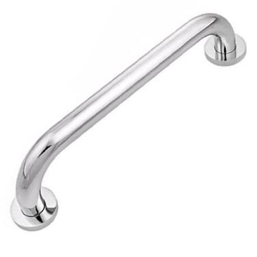 Imagem de Alça Barra Apoio 30cm Inox Idoso Cadeirante Deficiente Acessibilidade 