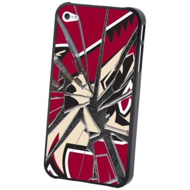 Imagem de Capa Lenticular de Vidro Quebrado para iPhone 4/4S da NHL Phoenix Coyotes
