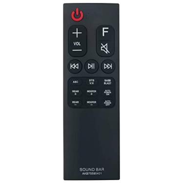 Imagem de AKB75595401 Controle remoto de substituição adequado para sistema de alto-falantes LG Sound Bar SK8Y SK10Y SK6Y SK5R SK5Y SJ4R SK9Y SPJ4S SPJ4BW SPJ4B-W SPK8-W SJ5Y SJ4Y SPK5B-W SPJ4-S S65S3-S SPK5BW