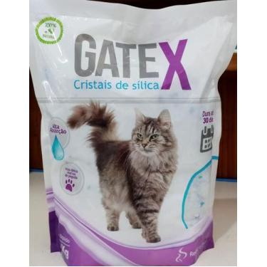 Imagem de Areia grassa sílica para gatos - GATEX 1,4kg
