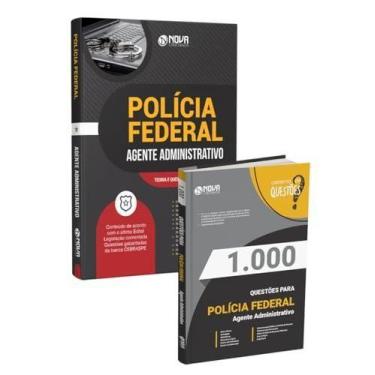 Imagem de Combo Impresso PF - Agente Administrativo - Nova Concursos