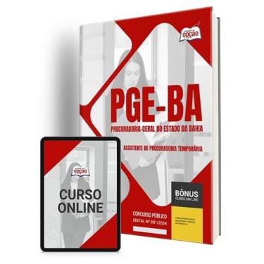 Imagem de Apostila PGE-BA 2024 - Assistente de Procuradoria Temporária - Apostil