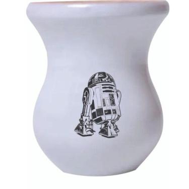 Imagem de Cuia de Madeira Personalizada Star Wars - Mix Atacadista, Branca SW05
