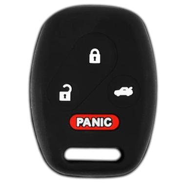 Imagem de Capa de borracha macia para chave de carro sem chave KeyGuardz para Honda Accord Civic CR-V Fit Odyssey Pilot