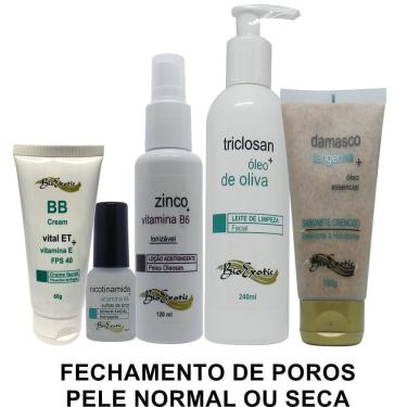 Imagem de Kit Fechamento Dos Poros Peles Normais Ou Secas Bioexotic