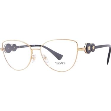 Imagem de Versace Óculos VE 1284 1002 Dourado, Dourado, 53/16/145