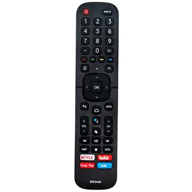 Imagem de Controle remoto de substituição ERF2A60 para Hisense TV 55Q9809 55H9020F 65H8809 55H8809 55H809 55H8090F 65H9070F 65H9F 65H9030F 65H9040F 65H900F 65H900F 20F 65 H9050F 65H8030F 65H8050F 65Q9809