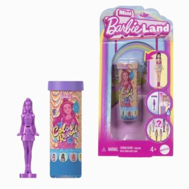 Imagem de Mini Barbie Barbieland Color Reveal Surpresa 3cm Mattel