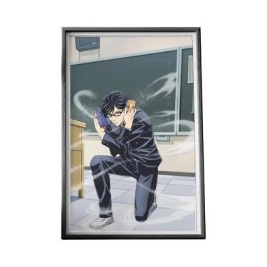 Imagem de Sakamoto Anime Poster Autoadesivo À Prova D'água Adesivo De Papel Para