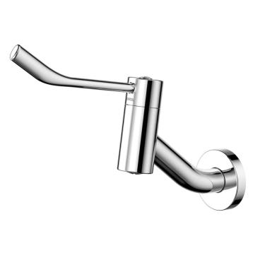 Imagem de Torneira para Banheiro de Parede com Alavanca Bica Curta Nova Benefit