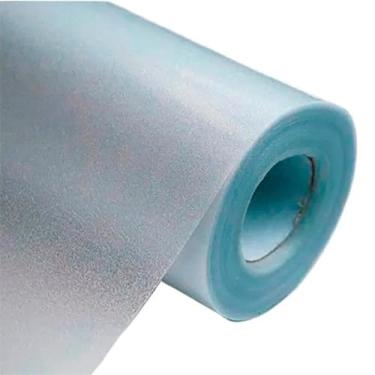 Imagem de 1m x 60cm Película Adesiva Jateado Transparente Blindex Vidro Alltak Transparente Fumê Autocolante(100cmx40cm)