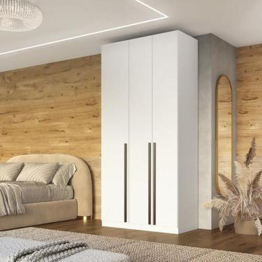 Imagem de Guarda Roupa Solteiro 3 Portas MDF Vicenzo - Espresso Móveis