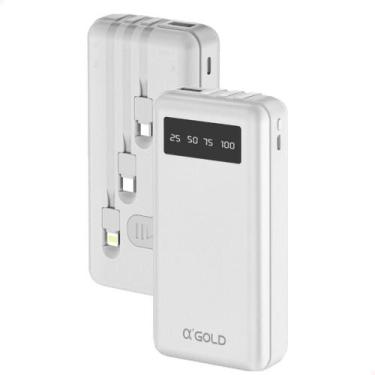 Imagem de PowerBank Carregador Portátil 20000 mAh Power Bank Anatel Original A'G