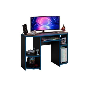 Imagem de Mesa Gamer Plus Escrivaninha para Computador Moderna com Suporte para 