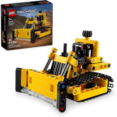 Imagem de Trator de esteira para trabalhos pesados - LEGO